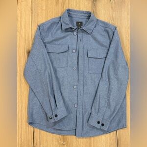 H&M Classic Blue Shirt Jacket